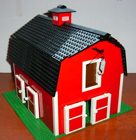 Classic Red Barn LEGO building 